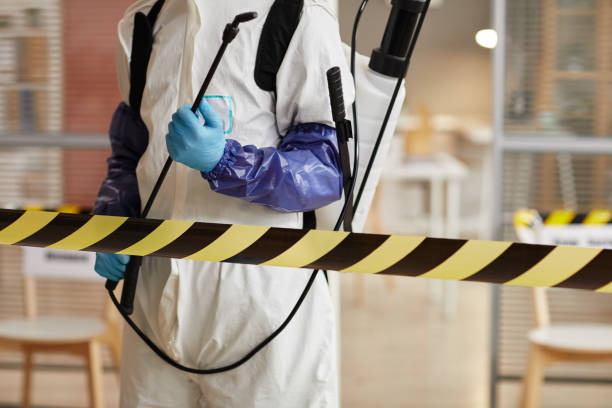 Professional Sewage Cleanup technician working in Saint George, SC